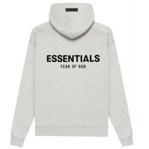 Fear of God Essentials Hoodie (FW22) Light Oatmeal Medium